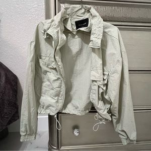New Look Light Green Jacket With Drawstrings (READ DESCRIPTION)
